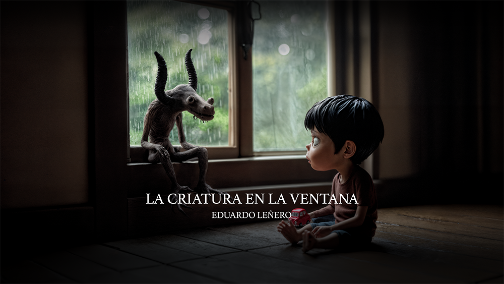 LA CRIATURA EN LA VENTANA